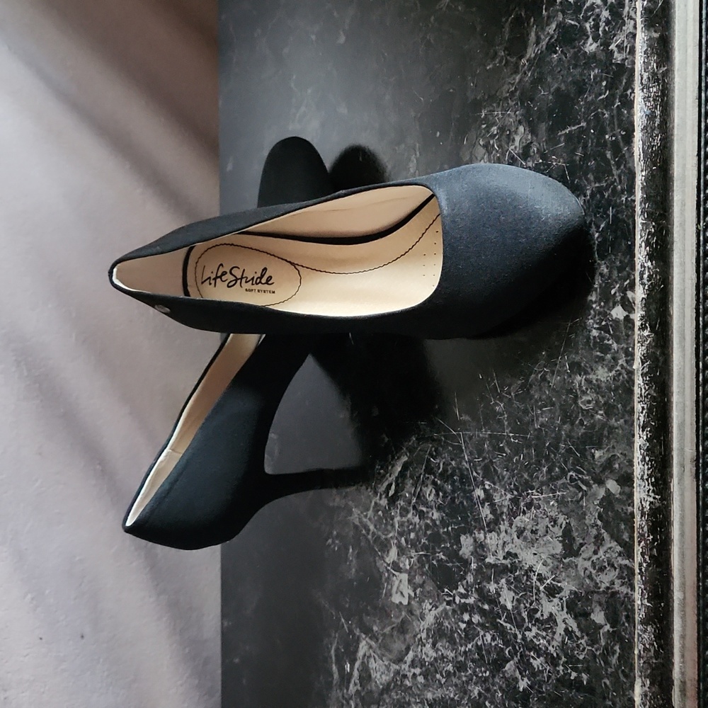 Black heels